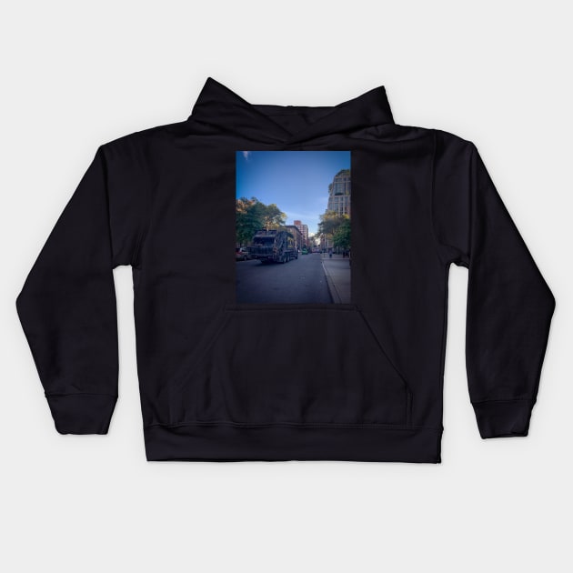 Lexington Avenue East Harlem Manhattan NYC Kids Hoodie by eleonoraingrid